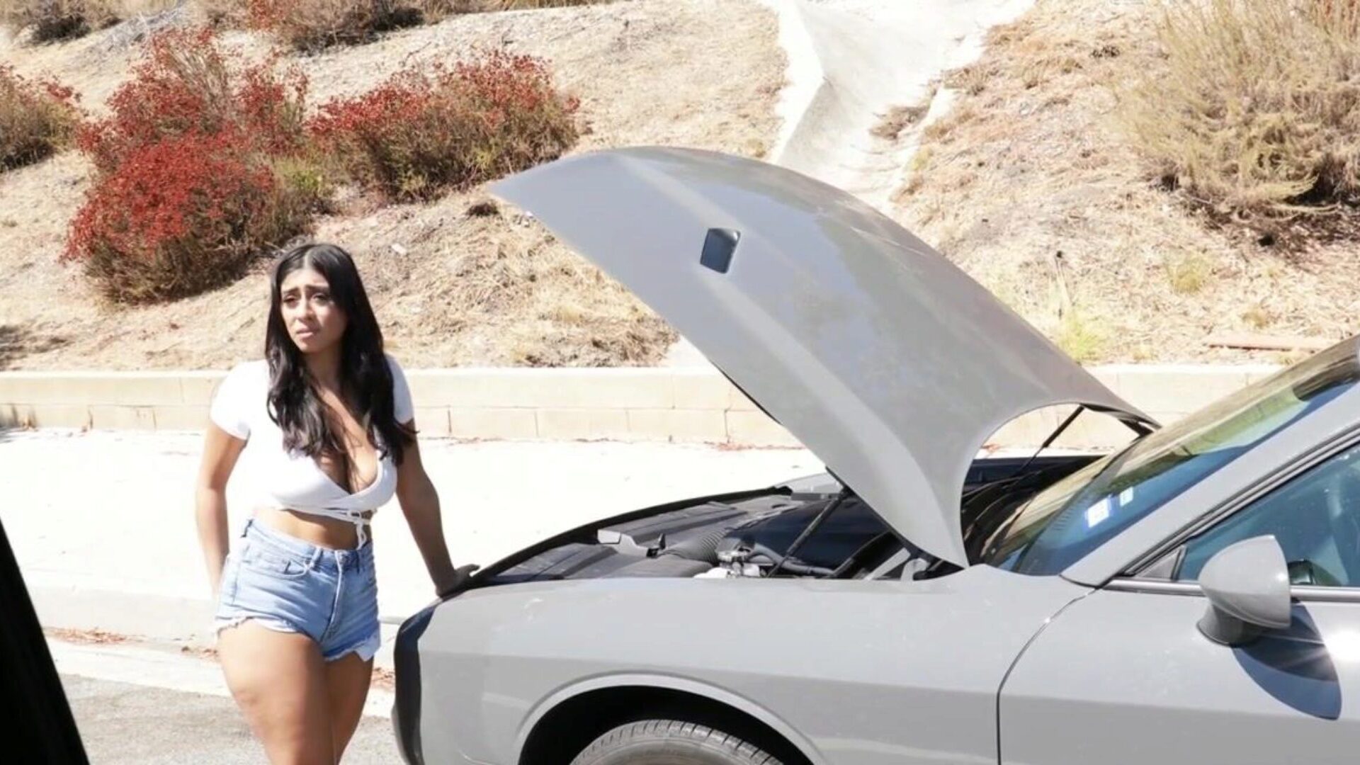 8855bet.bet - Busty Latina Violet Myers Offers Her Pussy To Random Black Dudes